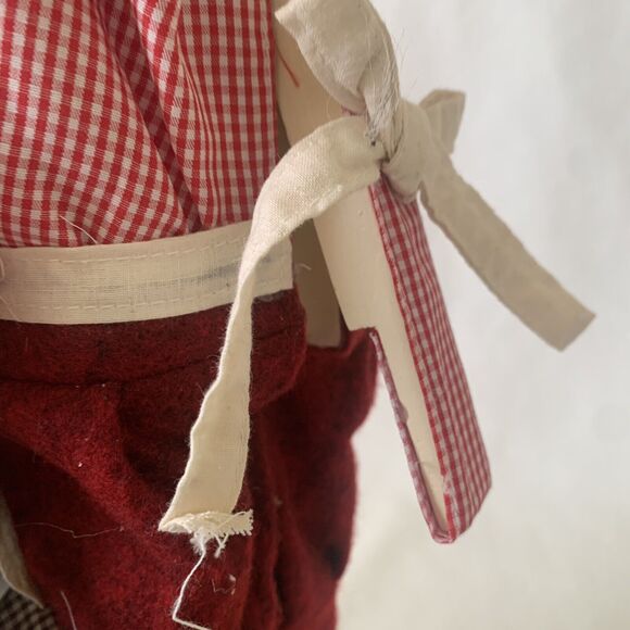 Grandeur Noel 2000 Collector's‎ Edition 17" Wooden Santa Nutcracker Toy Maker - Picture 12 of 16